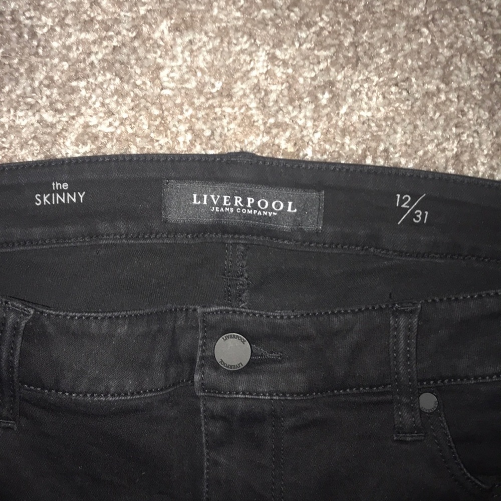 Liverpool Black skinny Jeans